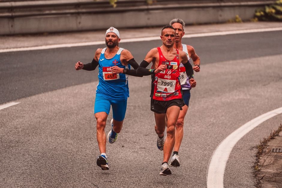 two runners road